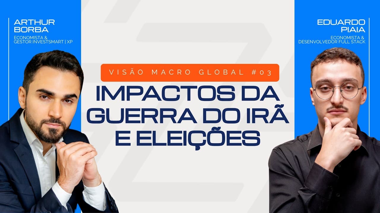 Visão Macro Global #03 –Guerra do Irã, Petróleo, Eleições e Mercados Globais | Abr/2026